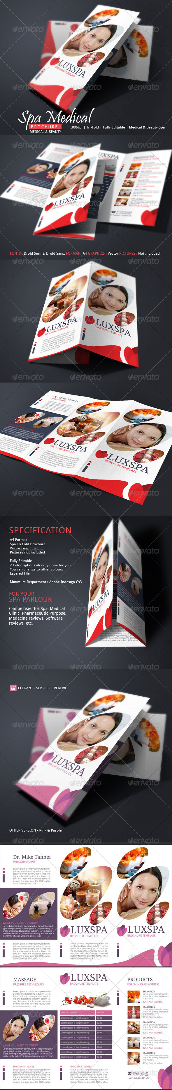 Acupuncture Brochures Template Free